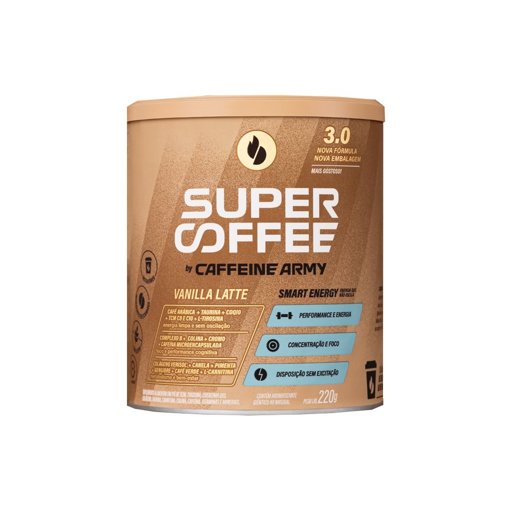 Supercoffee 3.0 Vanilla Latte Lata 220g