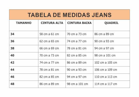 Calça Jeans Modeladora Skinny Cós Largo Spaço Vagun - 5573