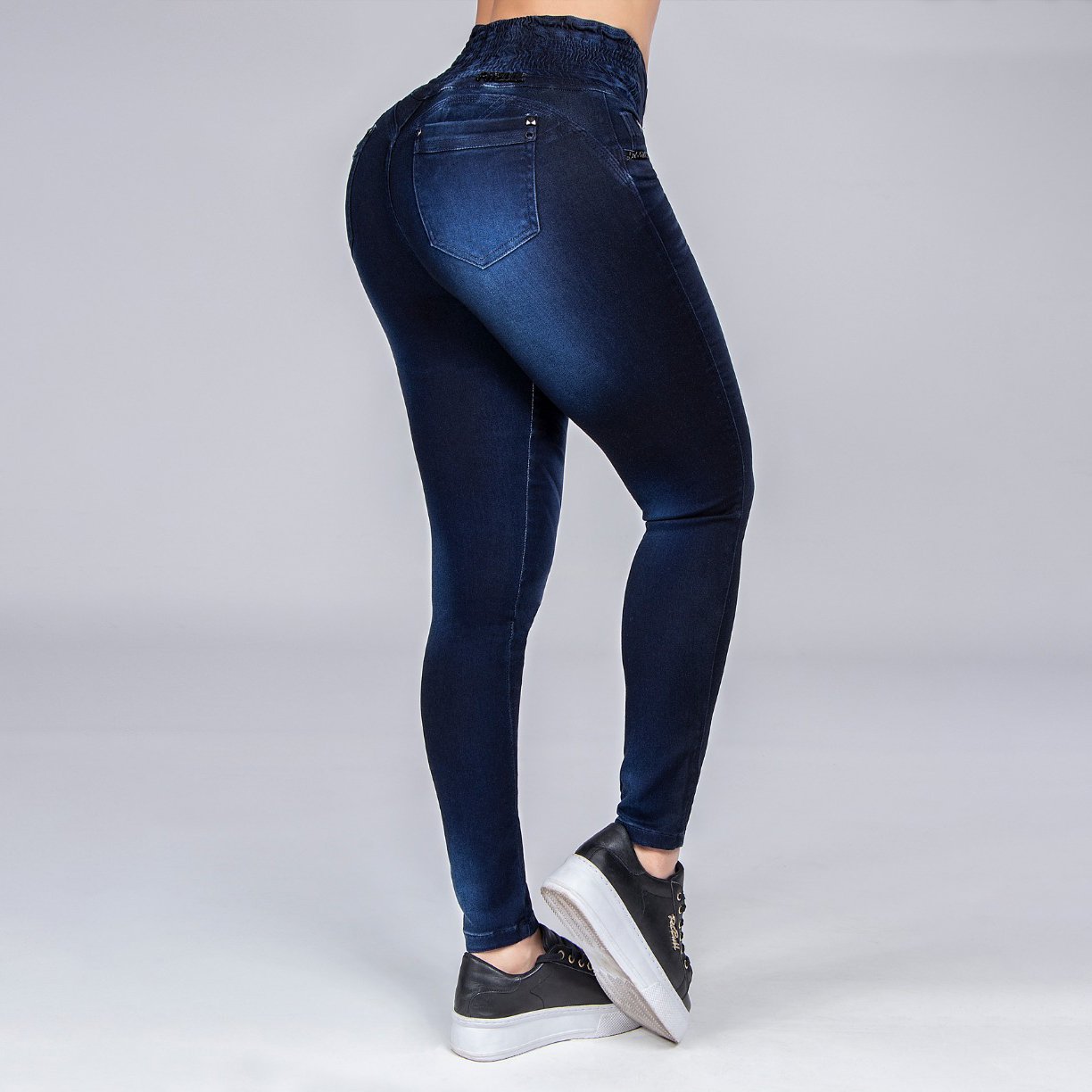 Calça Pit Bull Jeans Skinny com Elástico no Cós - 32888