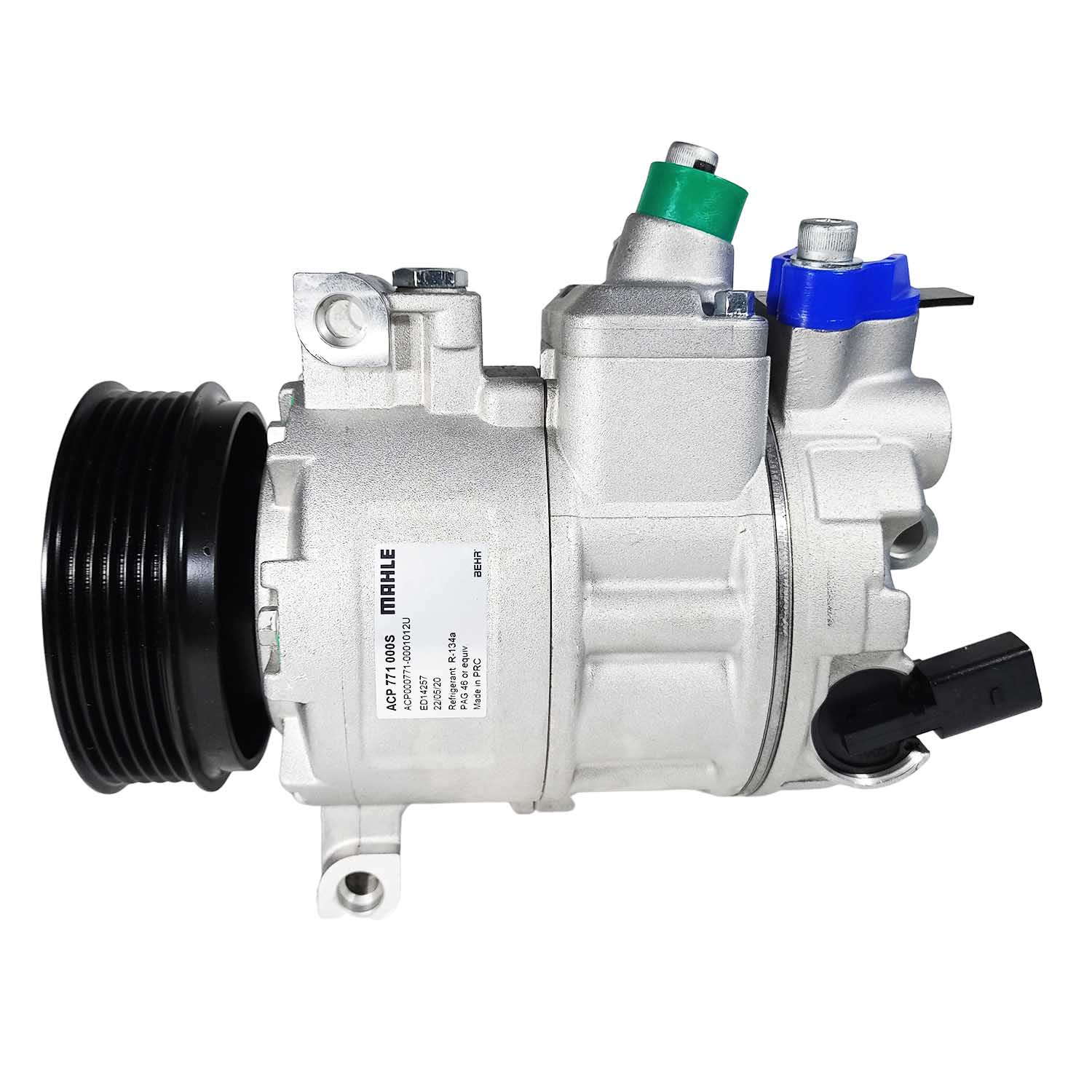 Compressor Ar Condicionado ACP 771 6SEU14C Amarok 2.0 diesel 12 Volts