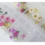 Kit Com cristais furta cor Flores e enfeites para arte encapsulada #4