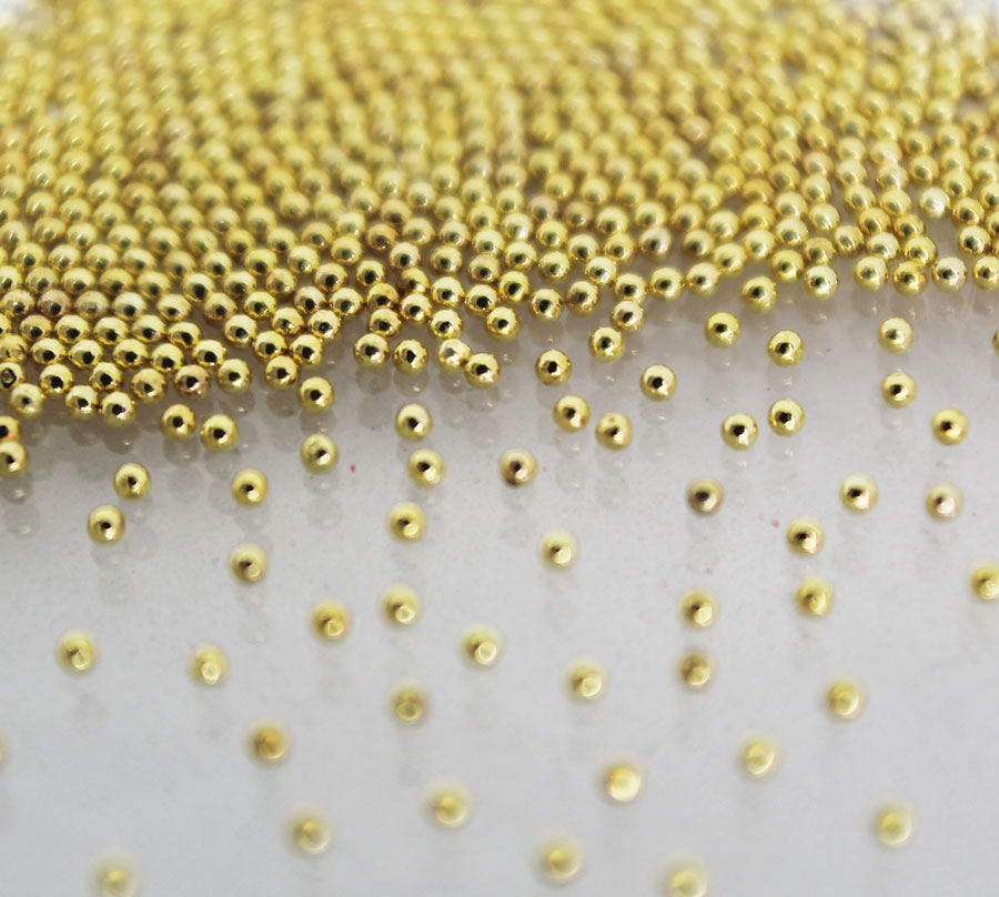 Caviar esfera Dourado 0.01mm AA+