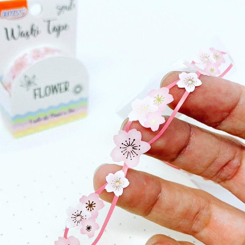 Washi Tape Flower BRW