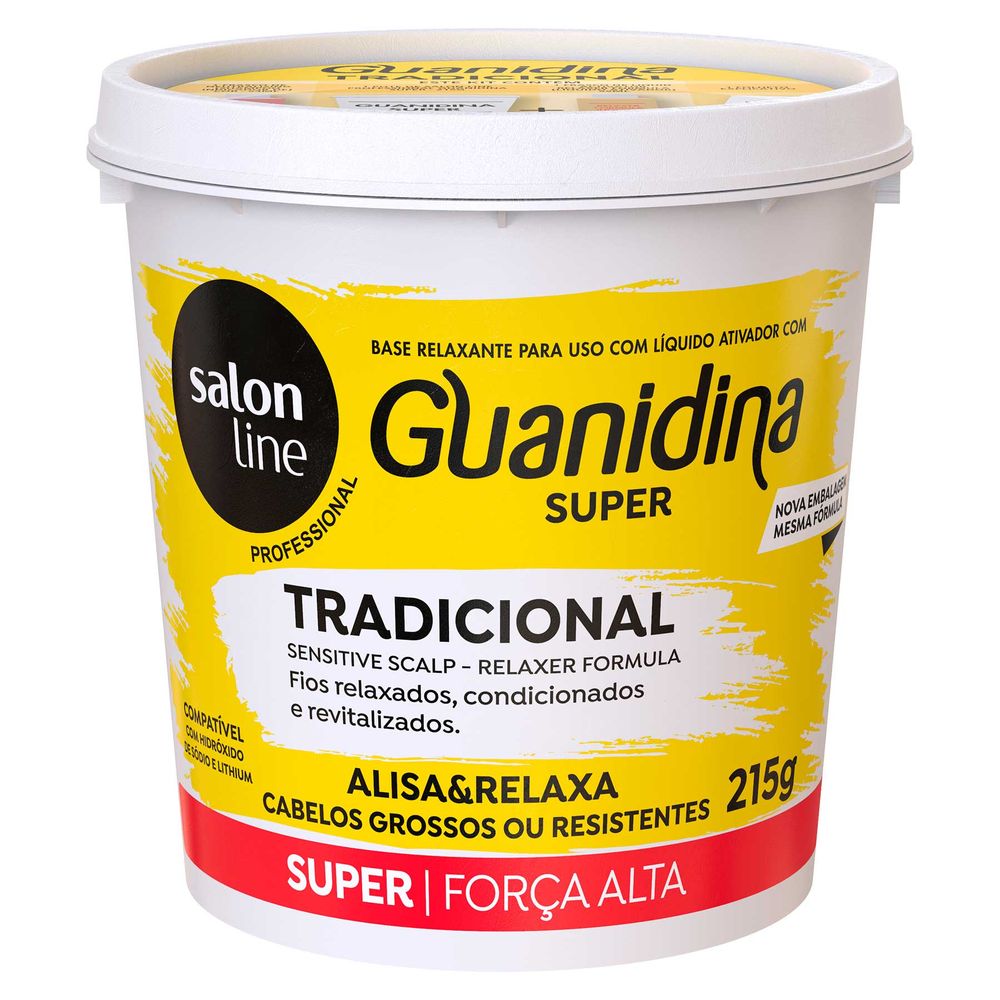 Alisante Salon Line Guanidina Tradicional Super 215gr