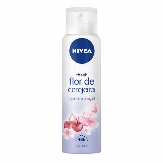 Desodorante Aerosol Nivea Fresh Flor de Cerejeira com 150ml