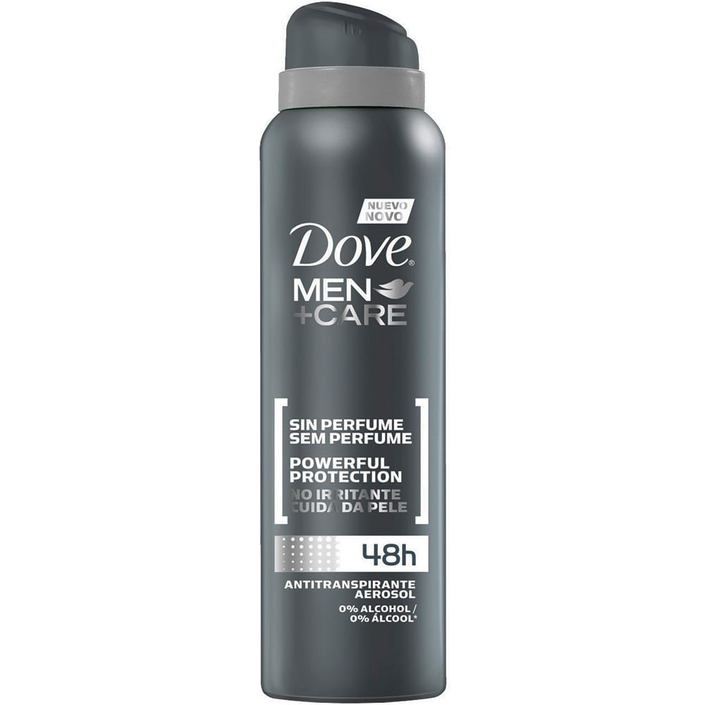 Desodorante Aerossol Dove Men Care Sem Perfume 150ml