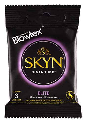 Preservativo Blowtex Skyn Elite com 3 Unidades