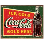 Placa Decorativa Ice Cold Coke 1 -  Rossi