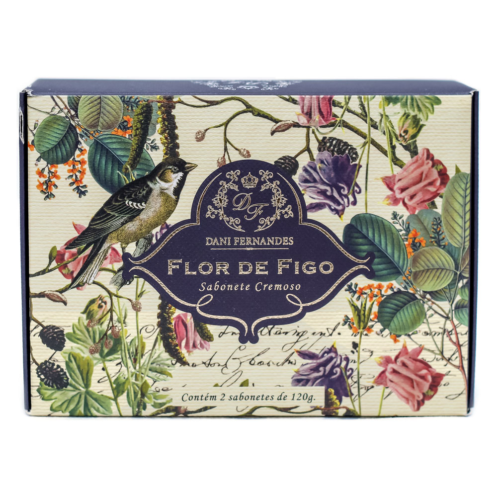 Sabonete em Barra Flor de Figo Kit com 2 un