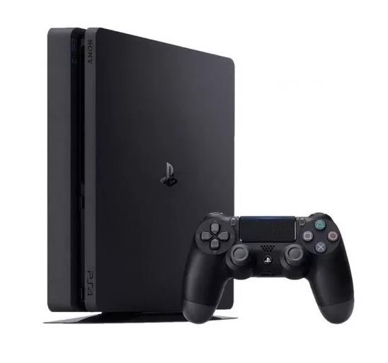 Console Sony PlayStation 4 Slim 1TB Mod. 2215B+ 1 Controle Dualshock Preto