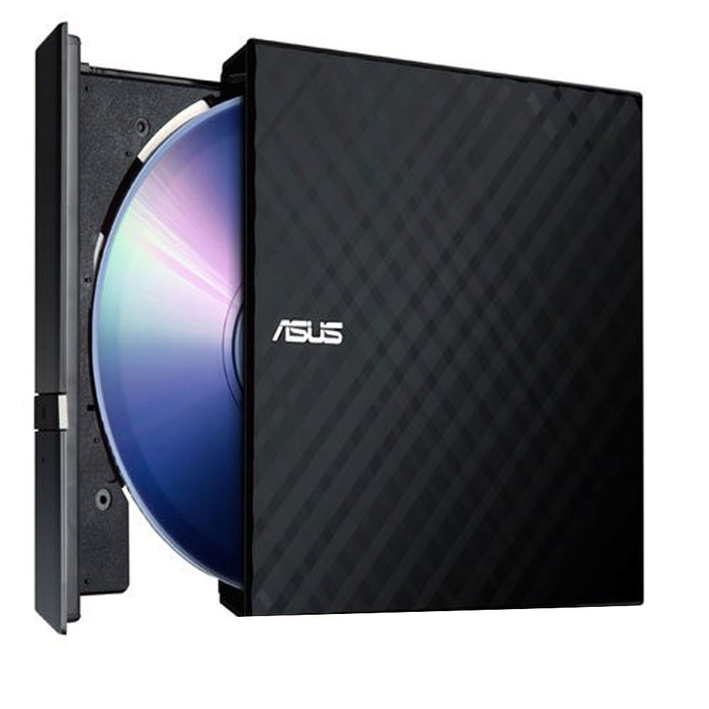 Gravador Externo DVD ASUS Slim SDRW-08D2S-U/BLK/G/AS