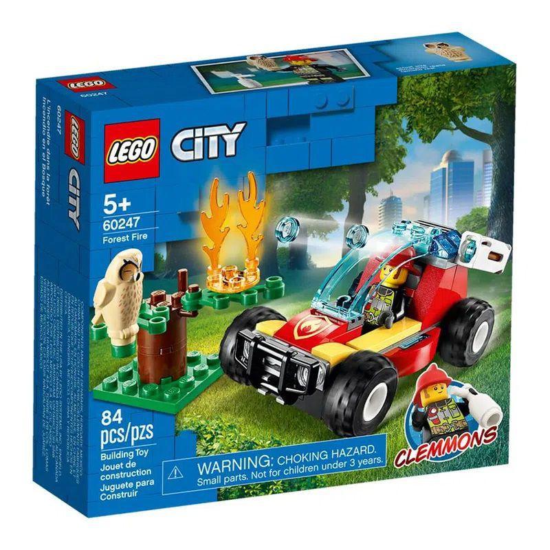 Lego City - Floresta Em Chamas #60247 ( 84 Peças)
