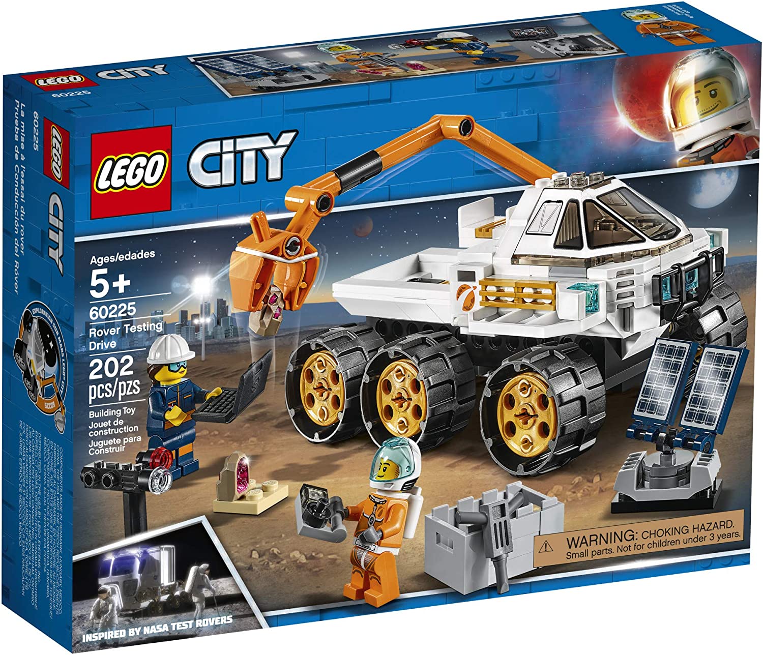 Lego City - Teste de Condução de Carro Lunar #60225