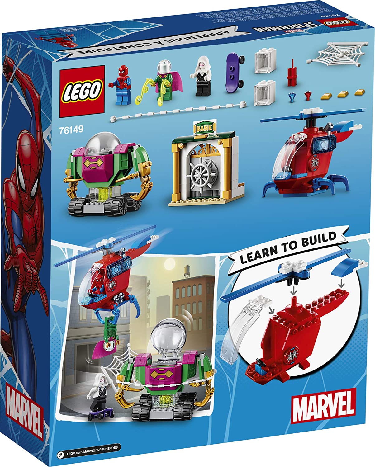 Lego Marvel Super Heroes - Homem-Aranha: A Ameaça de Mysterio #76149