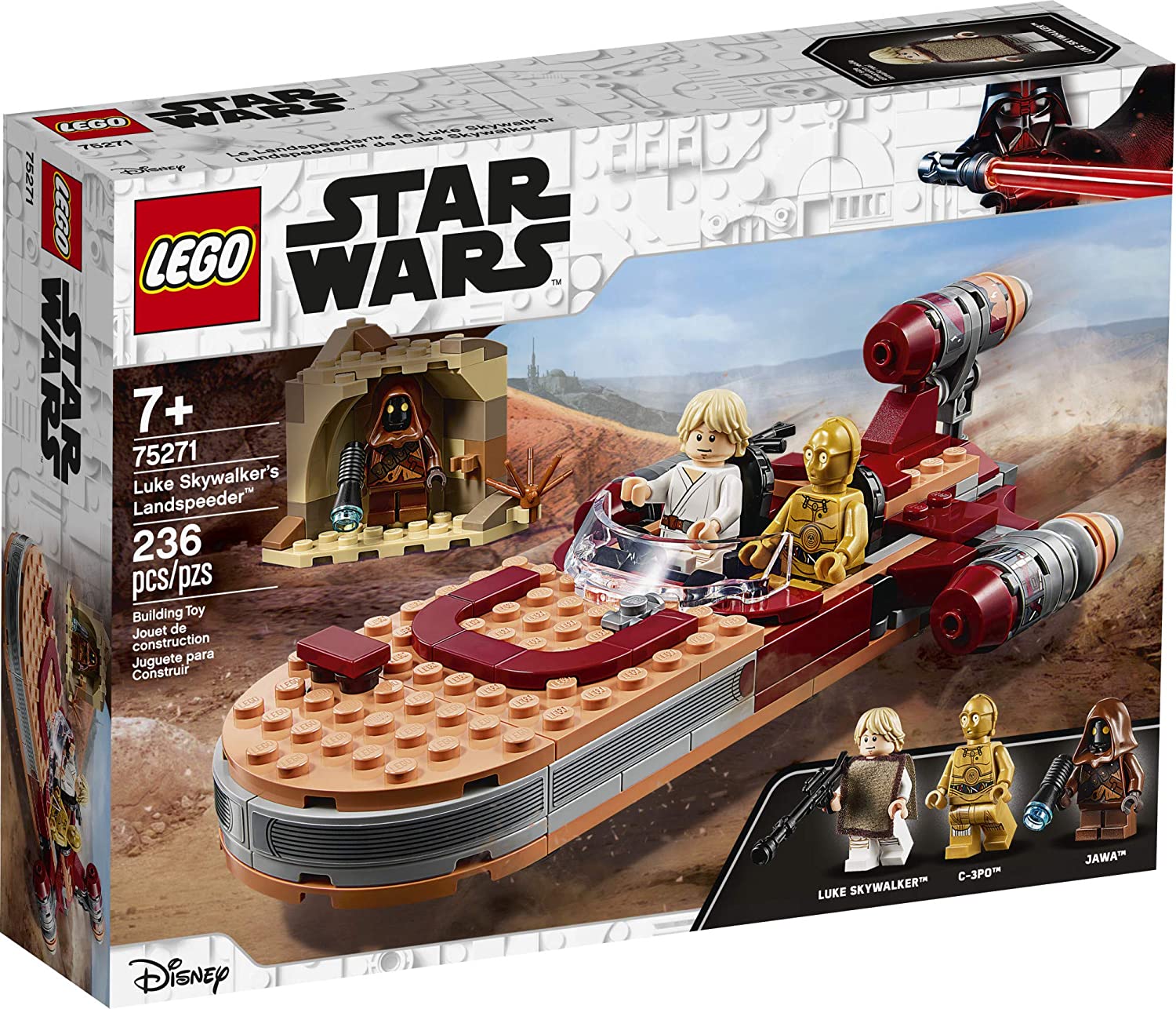 Lego Star Wars - O Landspeeder de Luke Skywalker #75271