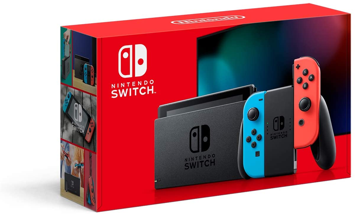Nintendo Switch Controle Joy-Con - Vermelho e Azul