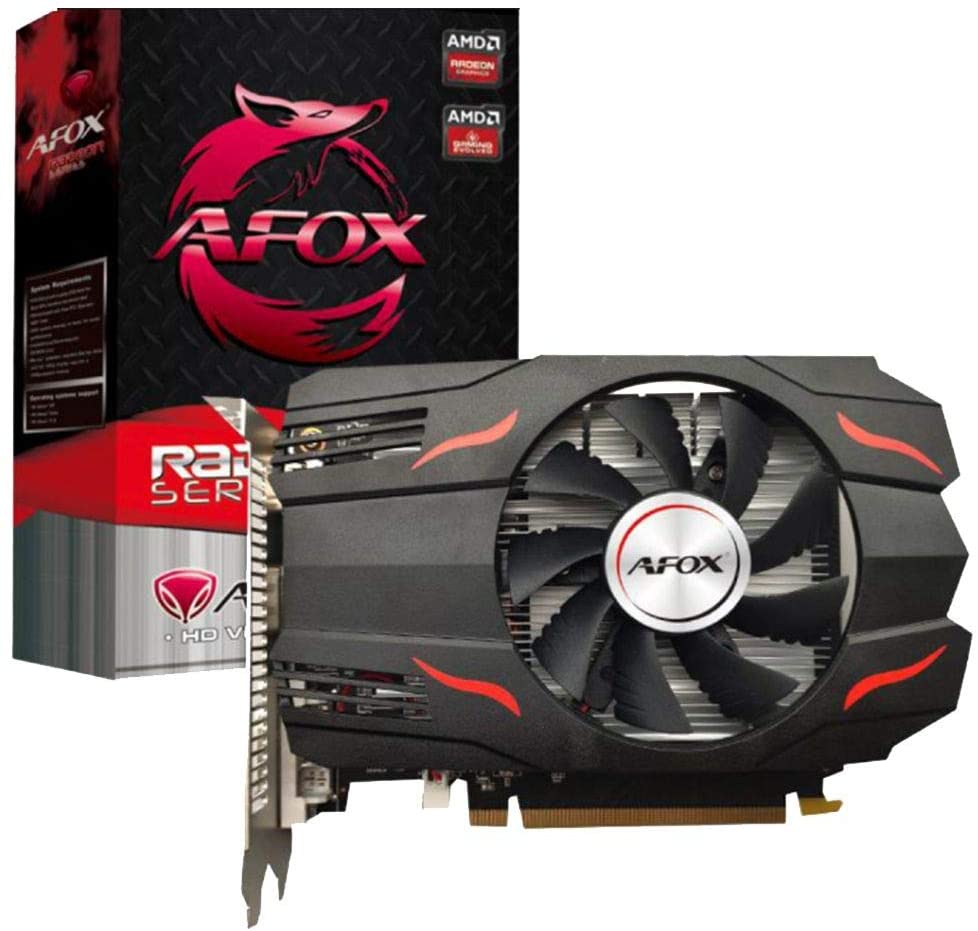 Placa de Vídeo Afox AMD Radeon RX 550 2GB GDDR5 - AFRX550-2048D5H3