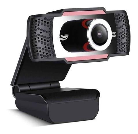 Webcam full hd 1080p microfone integrado conexão usb 2.0