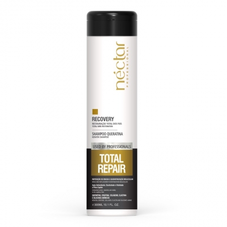 Shampoo para cabelos quebrados, oxidados e ressecados - Total Repair 300ml