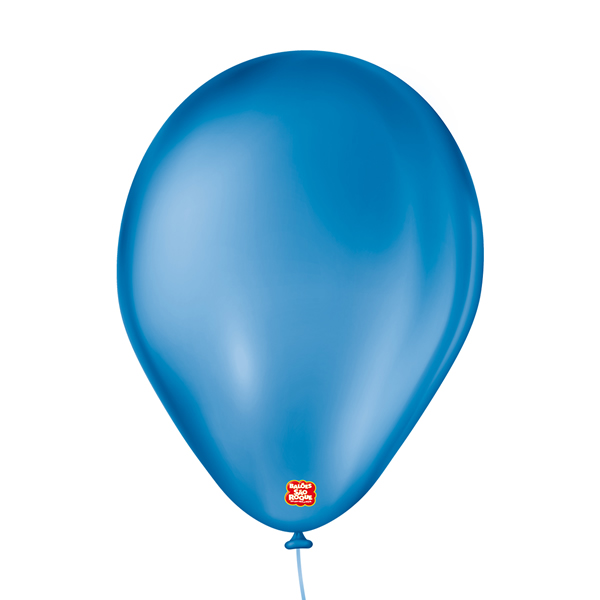 Balão 7 Liso Azul Cobalto