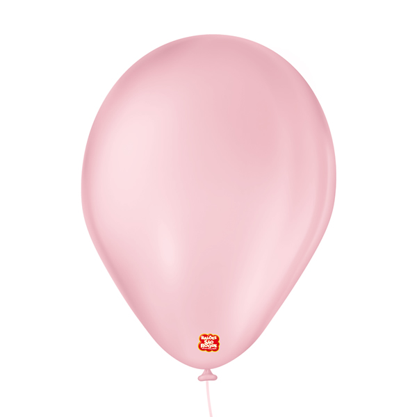 Balão 7 Liso Rosa Baby