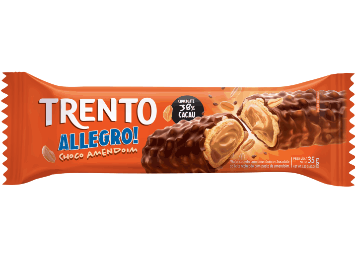 Wafer Trento Allegro! Choco Amendoim
