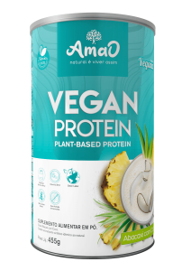 Vegan Protein 455g - Abacaxi c/ Coco