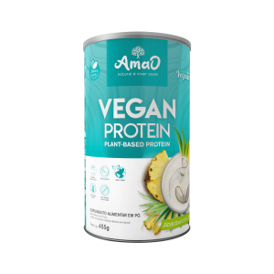 Vegan Protein 455g - Abacaxi c/ Coco
