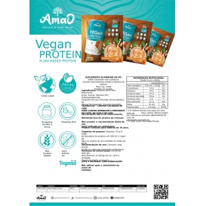 Vegan Protein Sachê 35g - Caramelo c/ Castanhas