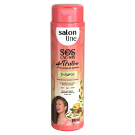 Shampoo S.O.S Cachos + Brilho Salon Line 300ml
