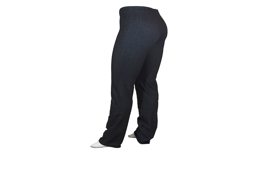 CN.02 - Calça social com friso/nervura vertical Tecido Cotton Jeans Premium