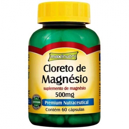 Maxinutri Cloreto de Magnsio P.A. 500MG CX60 Capsulas