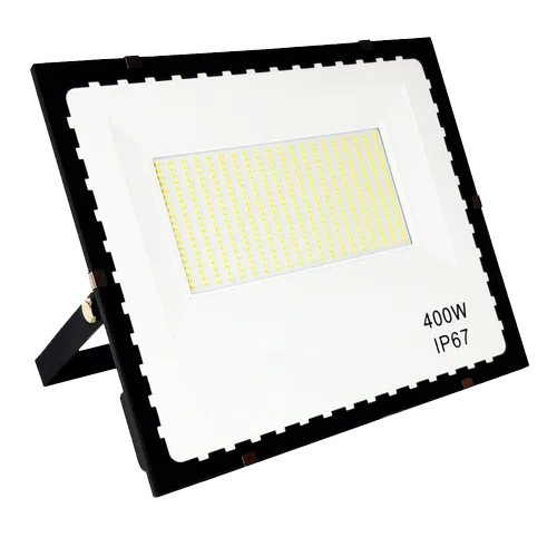 Refletor Super LED Preto 400W 6500K - Bivolt