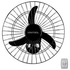 Ventilador de Parede 50Cm Oscilante Com Grade de Aço - Bivolt
