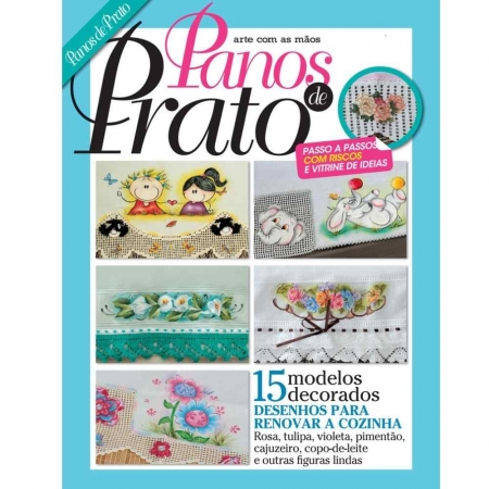 Panos de Prato Ed.0037 - Arte Com as Mãos