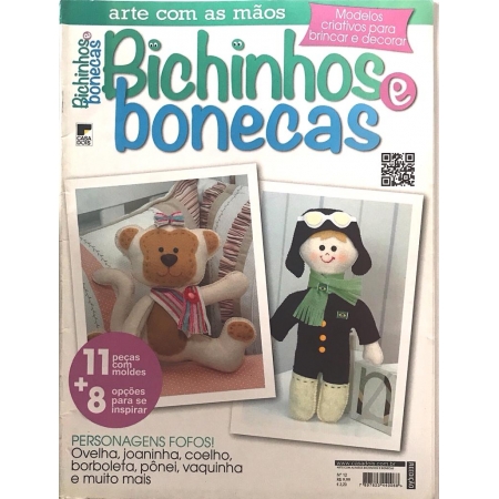 Revista Bichinhos e Boencas Ed.12  Arte com as Mãos