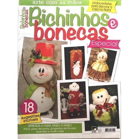 Revista Bichinhos e Bonecas Especial Ed.03  Arte com as Mãos