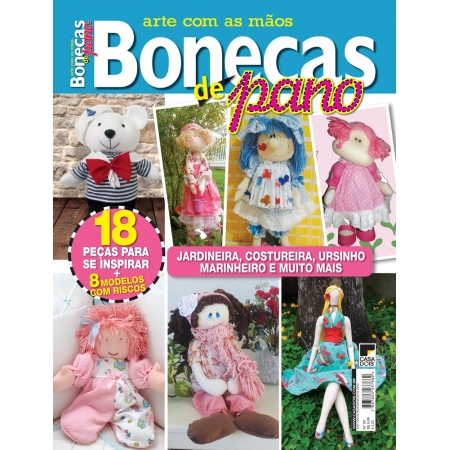 Revista Bonecas de Pano Ed.59  Arte com as Mãos