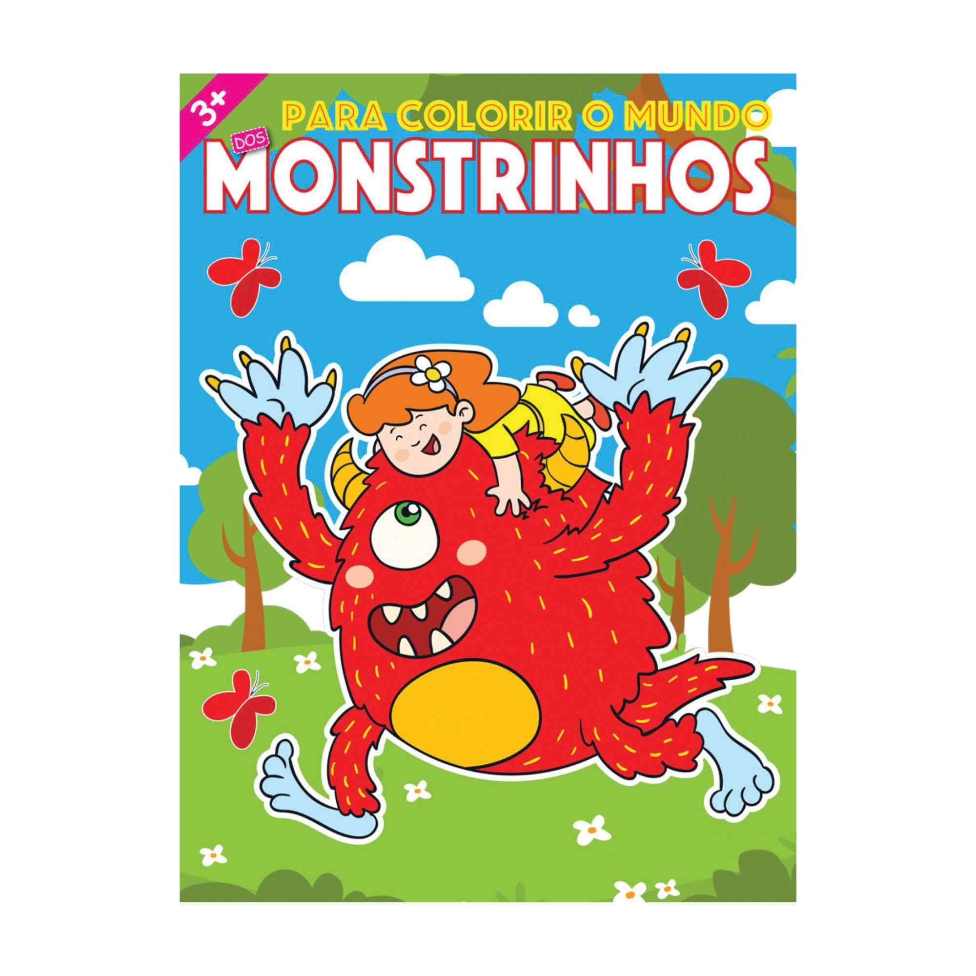 Monstrinhos PARA COLORIR MUNDO - Edição 0001