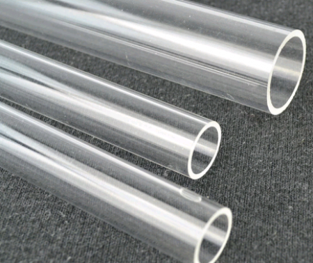 Tubo Acrílico Transparente 200mm Ø x 6mm espessura x 19,5cm comprimento