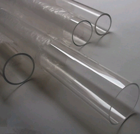 Tubo Acrílico Transparente 200mm Ø x 6mm espessura x 19,5cm comprimento