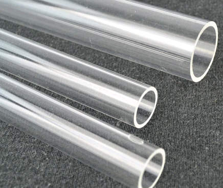 Tubo Acrílico Transparente 200mm Ø x 6mm espessura x 44,5cm comprimento