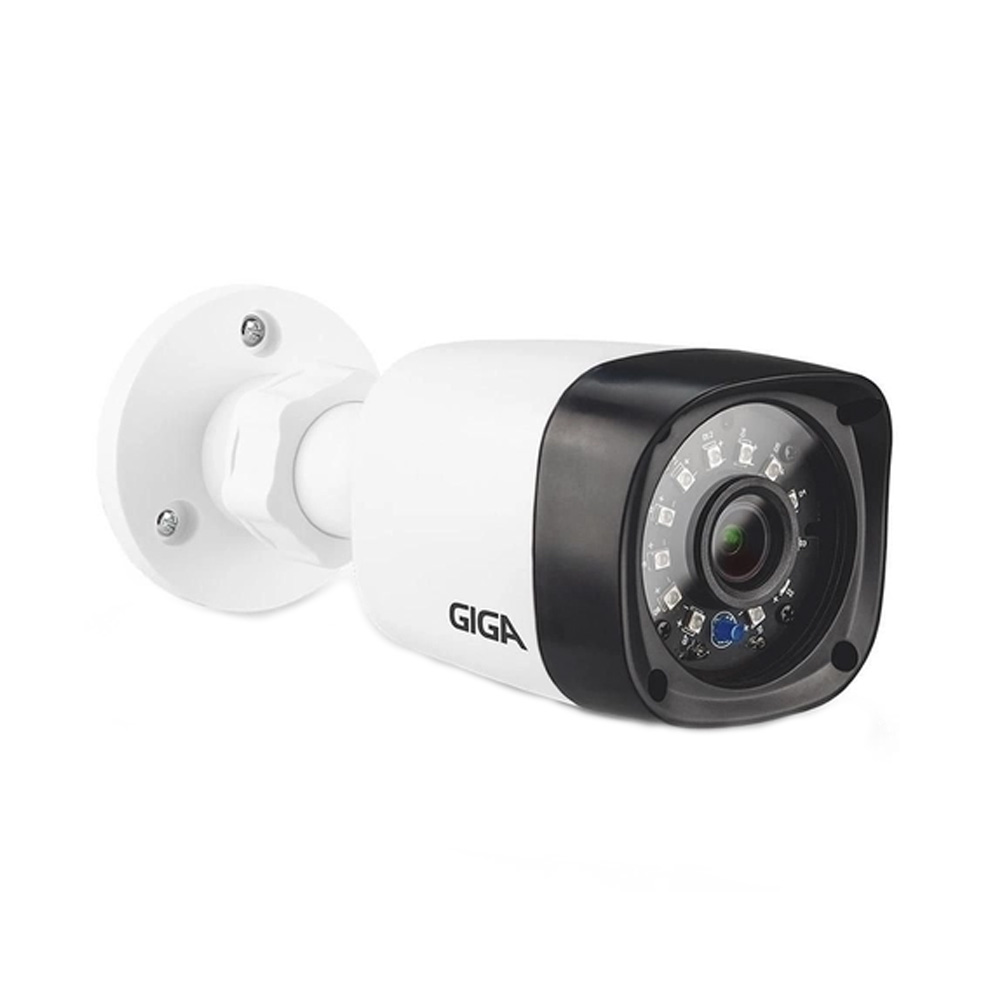 Camera de Segurança Giga Security Bullet hd 720p Infra Serie Orion ir 20m 1/4 3.2m ip66 - GS0018  - Districomp Distribuidora