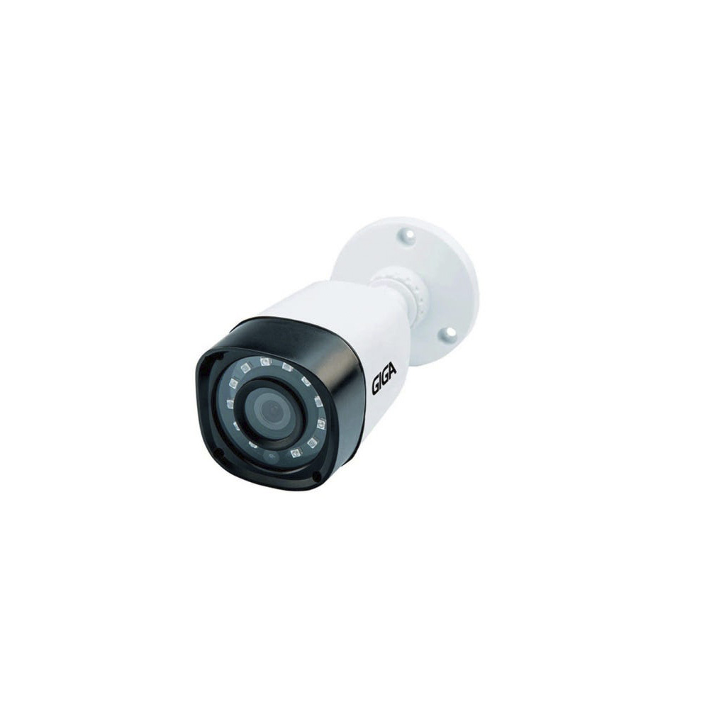 Câmera IP Bullet IP66 POE 2mp Infra 30M DWDR Giga Security - GS0369 - Districomp Distribuidora