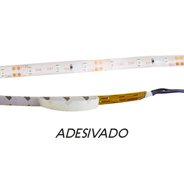 FITA LUMINARIA DE LED 5 MTS DE 8 MM W-BRANCO FRIO - 3528-60 - 30290020018 - Districomp Distribuidora
