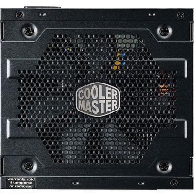 Fonte Cooler  MasterFonte 400W Cooler Master ELITE 400 V3 PFC Ativo 1x(4+4) 1x(6+2) 6xSata 3xIDE 1xFDD - MPW-4001-ACAAN1-WO  - Districomp Distribuidora