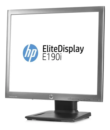 Monitor Hp 18.9" Led E190i Vga Dvi-d Displayport 3xUsb Quadrado Base Articulada(U) - Districomp Distribuidora