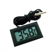 Termometro Digital com Sensor Preto