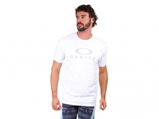 Camiseta Masculina Oakley Bark SS White REF:457289BR