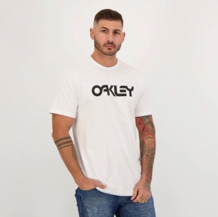 Camiseta Masculina Oakley Mark II White REF:457290BR-100